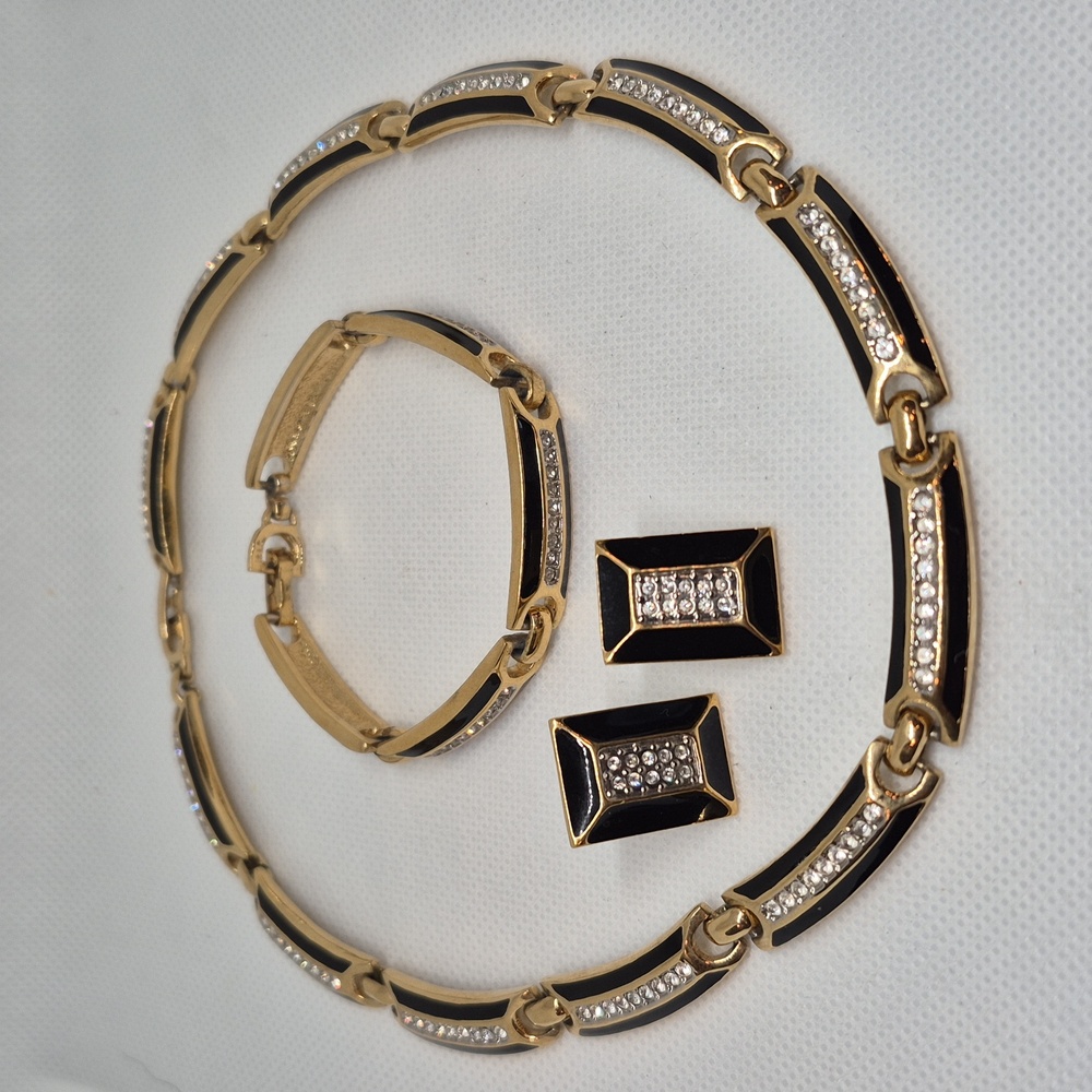 BUTLER FIFTH AVENUE COLLECTION Vintage Jewelry Set, Necklace, Bracelet, Earrings